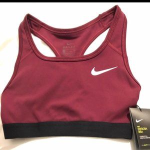 ❤️NWT Nike XS Red DriFit Classic Swoosh Bra